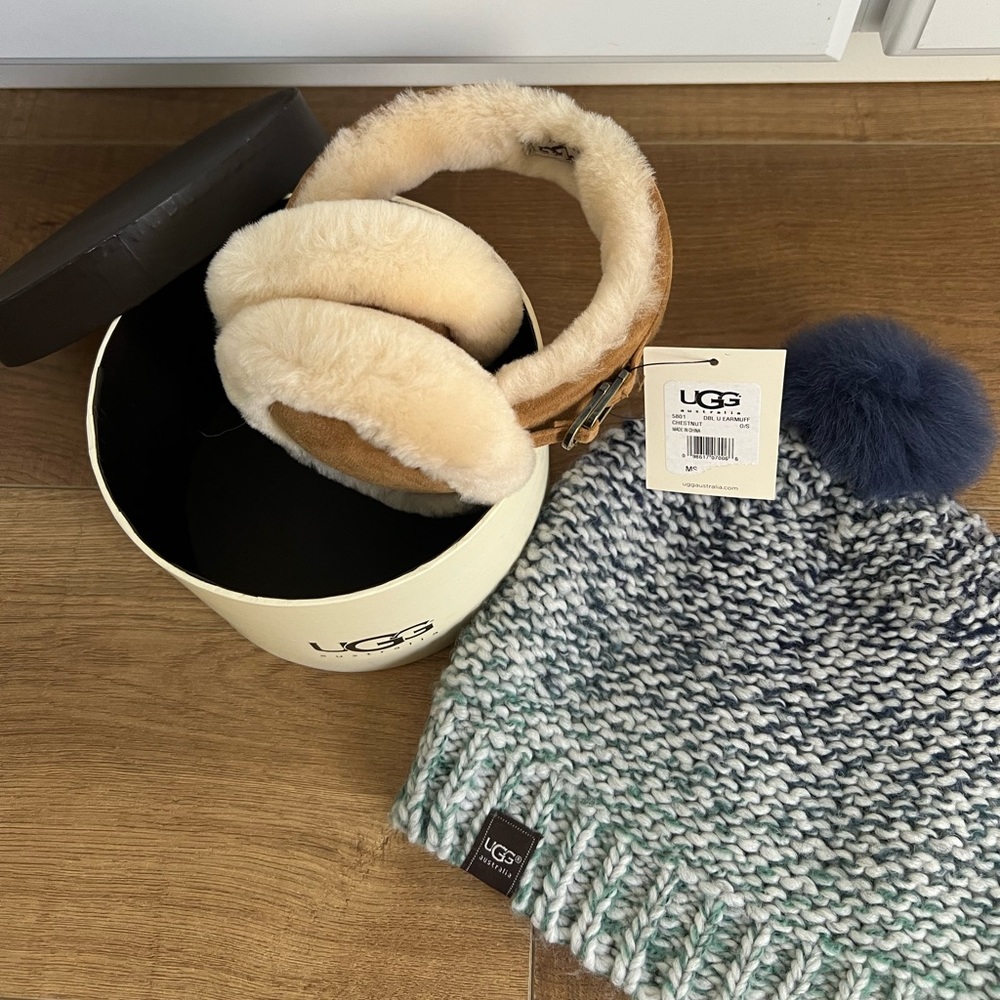 UGG beanie and earmuffs